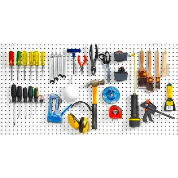 EVERBILT PEG HOOKS FOR PEGBOARD, ZINC PLATED - Picture 1 of 3